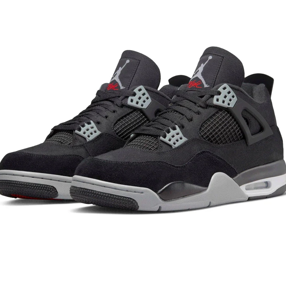 Air Canvas Retro Black 4 SE Jordan 0801